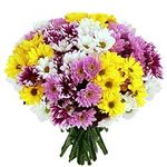 Букеты из хризантем