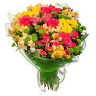 Bouquet for raising the mood