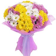 Bouquet of 15 chrysanthemums