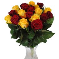 Bouquet of roses - Sapphire agate