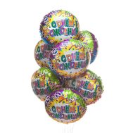 Foiled balls for Birthday