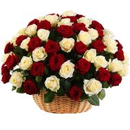 Кошик троянд на Ювілей