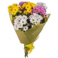 Небольшой букетик хризантем