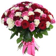 Шикарний букет із 101 троянди