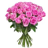 Букет из 31 розовой розы