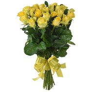 31 желтая роза