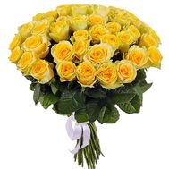 51 желтая роза