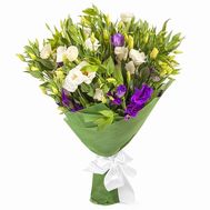 Чудесные эустомы в букете