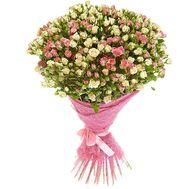 A wonderful bouquet of 51 spray roses