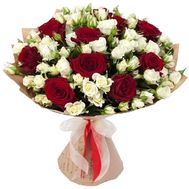 Exquisite bouquet with spray roses