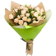 A small bouquet of spray roses