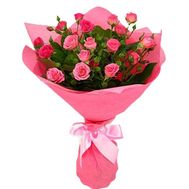 Mini bouquet of spray roses