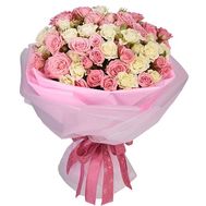 A gentle bouquet for a romantic girl