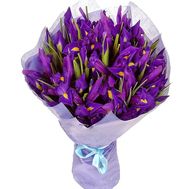 Особенный букет ирисов