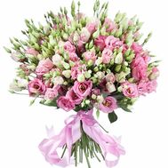 Преміум букет із еустоми