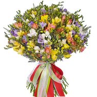 Шикарний букет із 101 фрезії