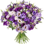 Шикарний букет лізіантусів