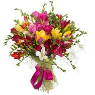 Уникальный букет фрезий