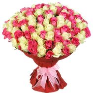 101 імпортна троянда 80 см