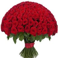 201 червона троянда