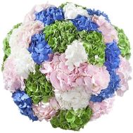 Великий букет гортензій