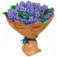 Букет із синіх гіацинтів
