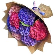 Экзотические гортензии в букете