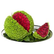 Фігура з живих квітів Кавун