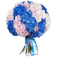 Модний букет гортензій