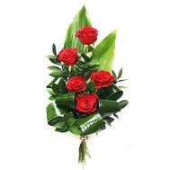 A man''s bouquet of 5 roses