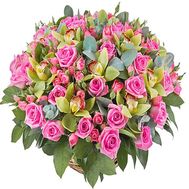 Оригінальна кошик квітів