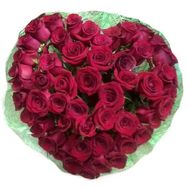 Серце з імпортних троянд