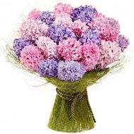 Дивовижний букет гіацинтів