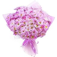 Bouquet of pink chrysanthemums