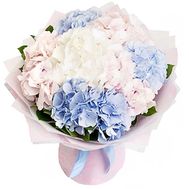 Элегантный букет из гортензий