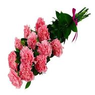 Букет цветов из 13 красных гвоздик