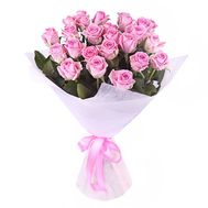 Bouquet of 25 pink roses