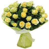 Букет из 35 желтых роз