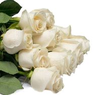 Букет із 9 метрових імпортних троянд