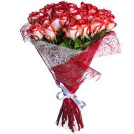 Букет із 35 імпортних троянд