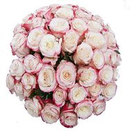 Букет із 51 імпортної троянди