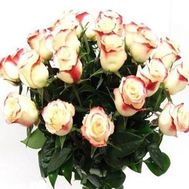Букет із 23 імпортних троянд