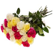 Букет із 21 імпортних троянд