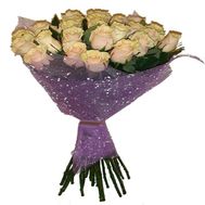 Bouquet of 23 Cream Roses