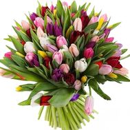 Букет із 101 тюльпана