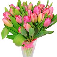 Букет из 21 тюльпана