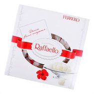 Raffaello candies in a square box