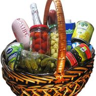 Gift shopping basket