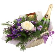 Подарунковий новорічий кошик