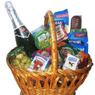 Gift shopping basket